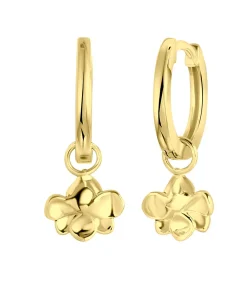 Lucardi Oorbellen Zilver - Zilverkleurig gold Online