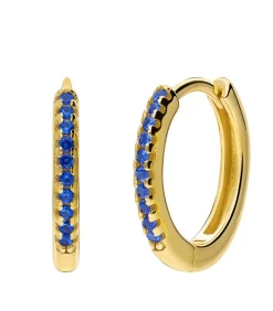Lucardi Oorbellen Zilver - Zilverkleurig blue Outlet