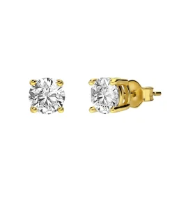 Lucardi Oorbellen Zilver - Zilverkleurig gold Outlet