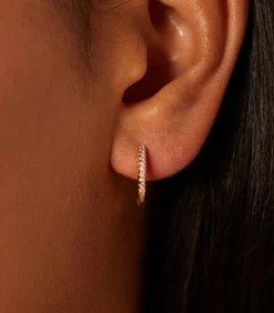 Lucardi Oorbellen Zilver - Zilverkleurig pink Discount