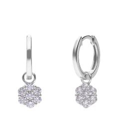 Lucardi Oorbellen Zilver - Zilverkleurig silver Outlet