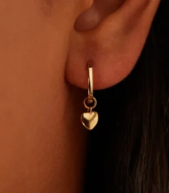 Lucardi Oorbellen Zilver - Zilverkleurig gold