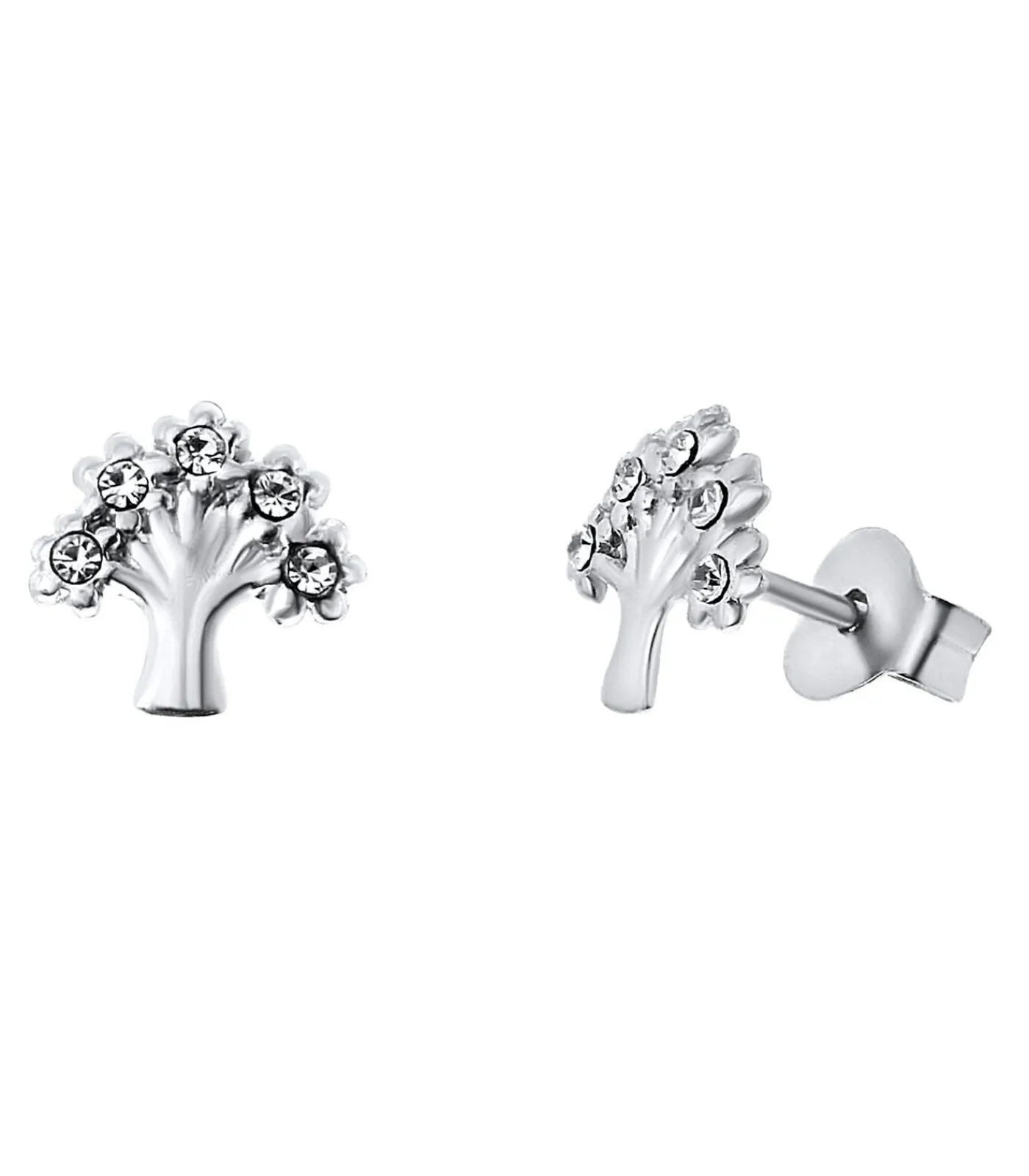 Lucardi Oorbellen Zilver - zilverkleurig silver