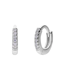 Lucardi Oorbellen Zilver - Zilverkleurig white Discount