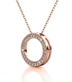MYC-Paris Ophir hangers - Oostenrijks kristal van zeer hoge kwaliteit roseGold/white Outlet