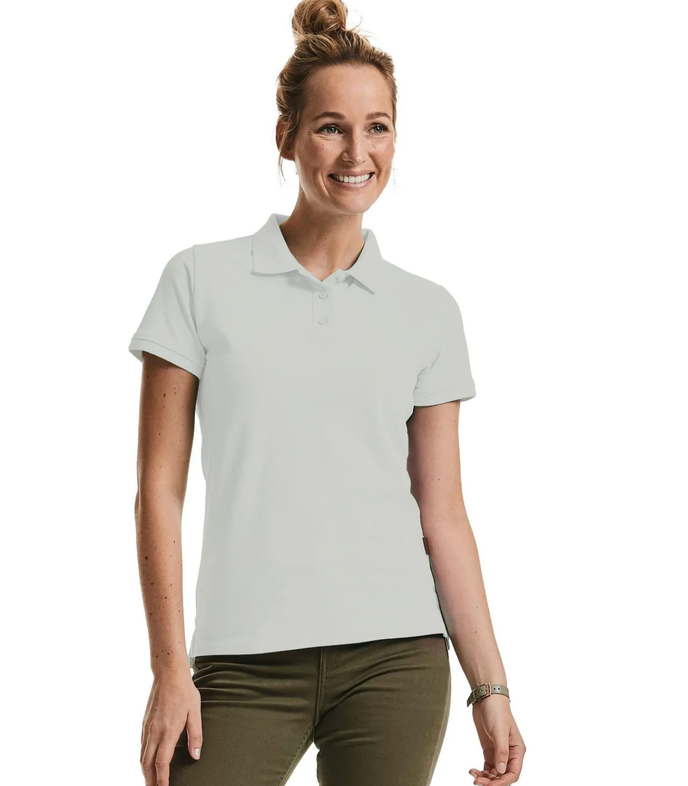 Russell ORGANIC - Poloshirt - Anthraciet Grijs antraciteGrey New