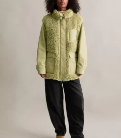 Marc O’Polo DENIM Outdoorjas oversized green Best