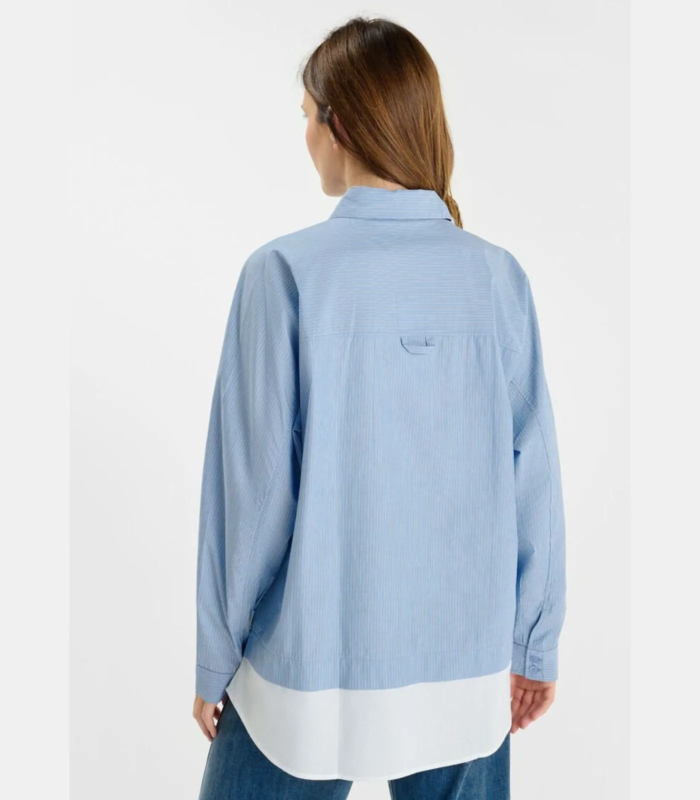 Le Temps des Cerises Overhemd MATIS blue Discount