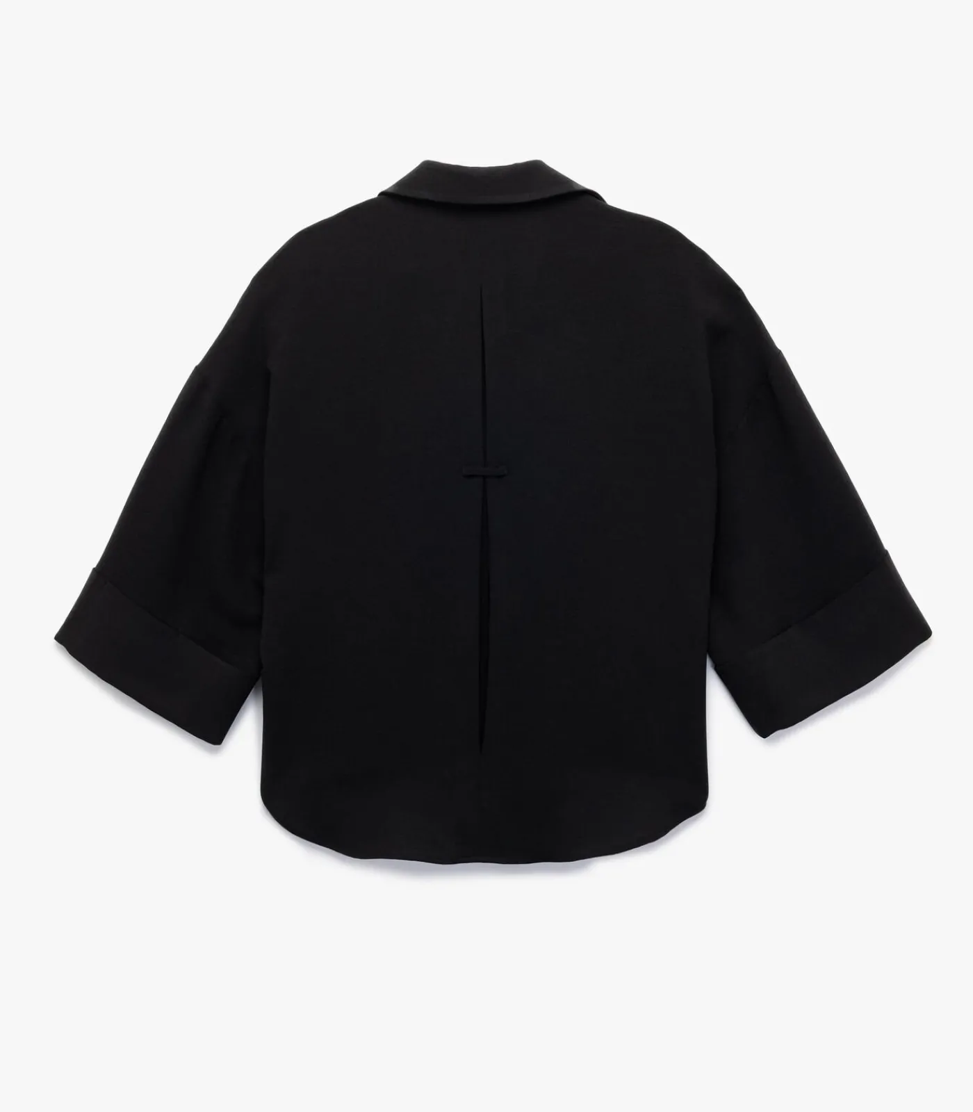 Koton Oversized Blouse Zwart 3/4 Mouwen black Outlet