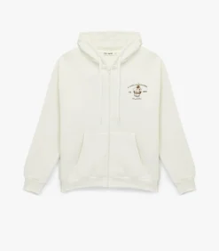 Koton Oversized Sweatshirt met Kangaroozak en Capuchon white Outlet