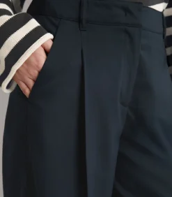 Marc O'Polo Pantalon wijde pijp blue Outlet