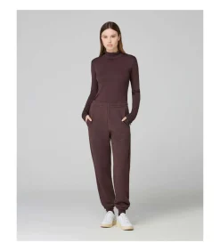 HINNOMINATE Pantalone Basico Con Elastico Al Fondo brown