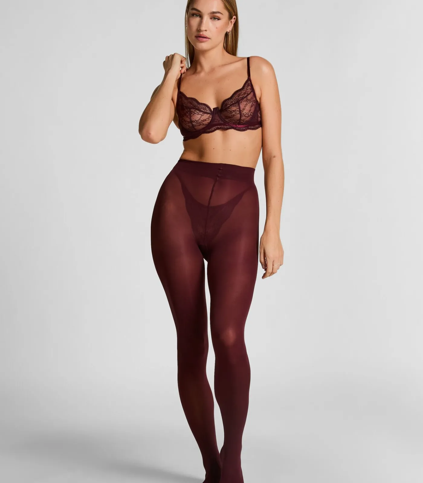 Hunkemöller Panty 50 Denier Velvet Touch purple Online