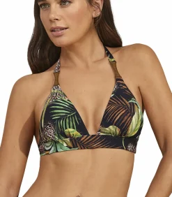 SELMARK Paradise halterdriehoek zwempak bikinitopje black Hot