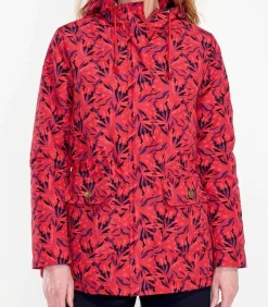 La Fiancée Parka jas met capuchon RANCHI darkRed Best