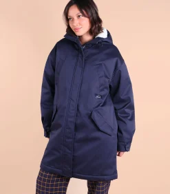 Oxbow Parka met sherpa voering JELLAN navyBlue