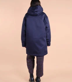 Oxbow Parka met sherpa voering JELLAN navyBlue