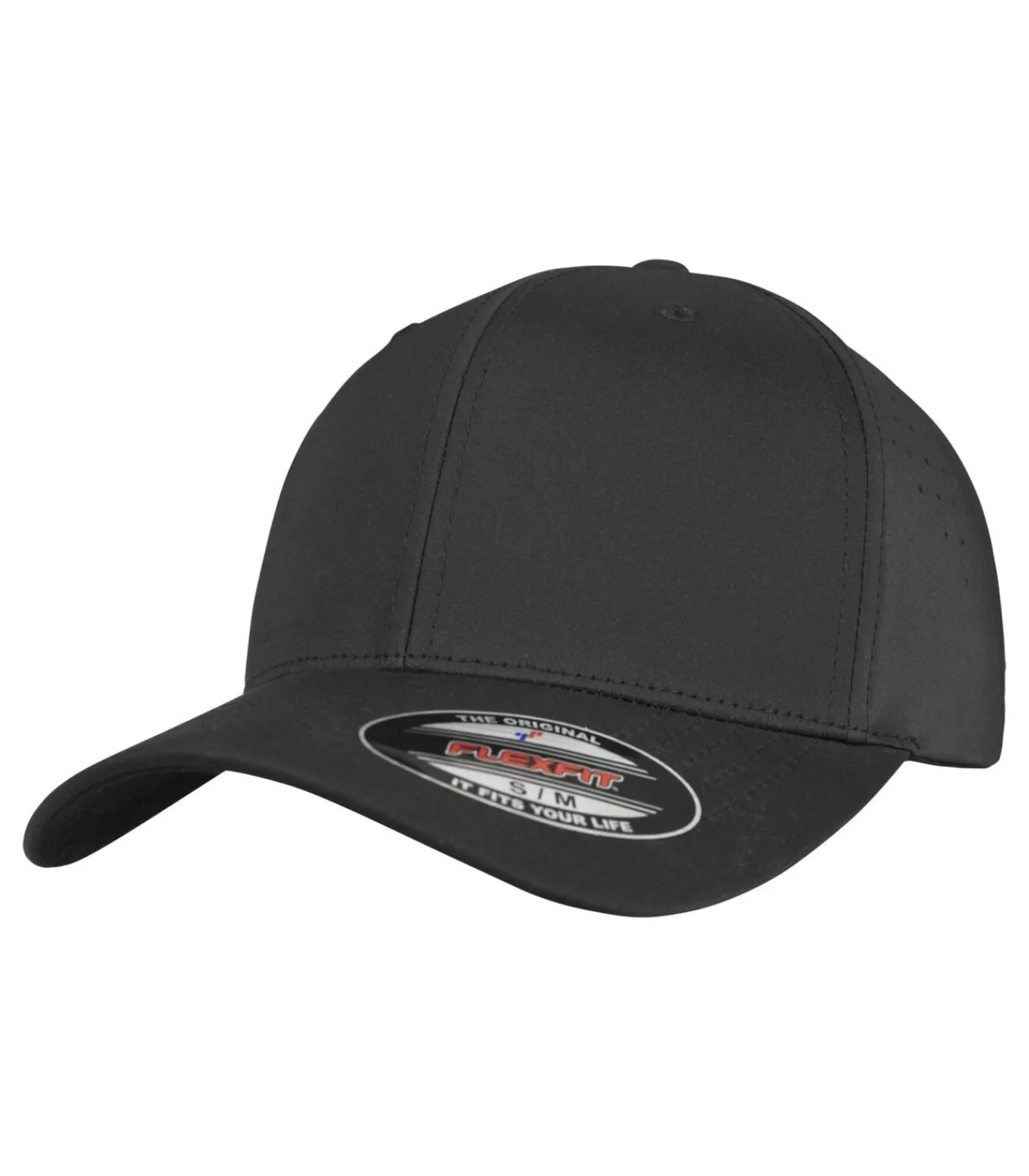 Flexfit PERFORATED - Baseball Pet - Zwart black Best