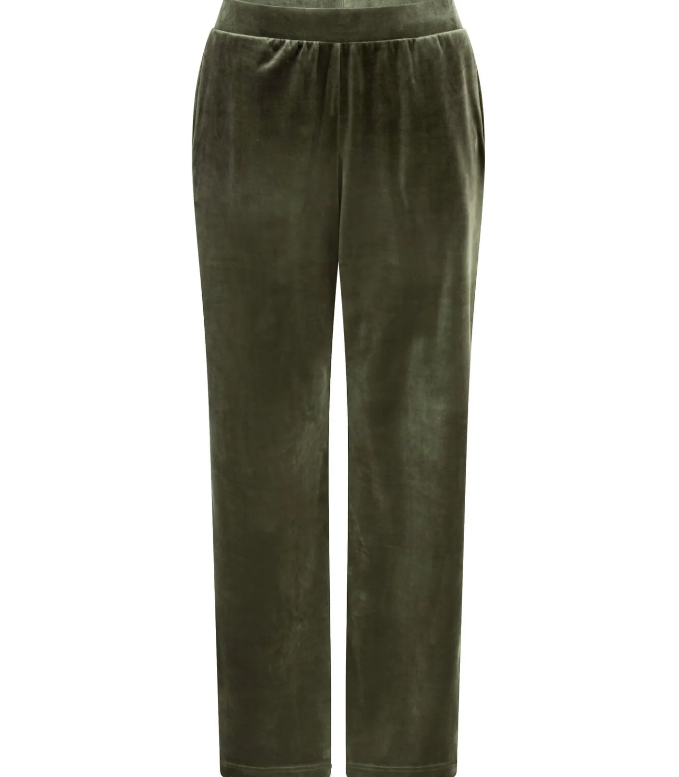 Hunkemöller Petite Pyjamabroek velours green Discount