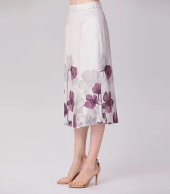 Smart & Joy Plaatsing Trapezerok met bloemenprint creme Sale