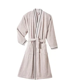 Blanc des Vosges PLAISANCE Perle - Badjas unisex katoen lightGrey Hot
