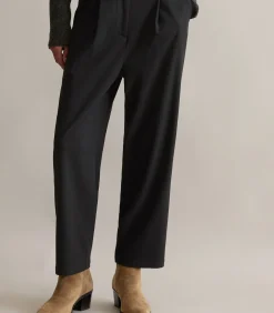 Marc O’Polo DENIM Plooibroek los toelopend black
