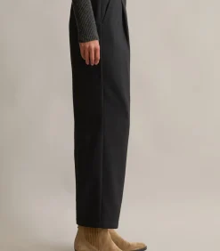 Marc O’Polo DENIM Plooibroek los toelopend black
