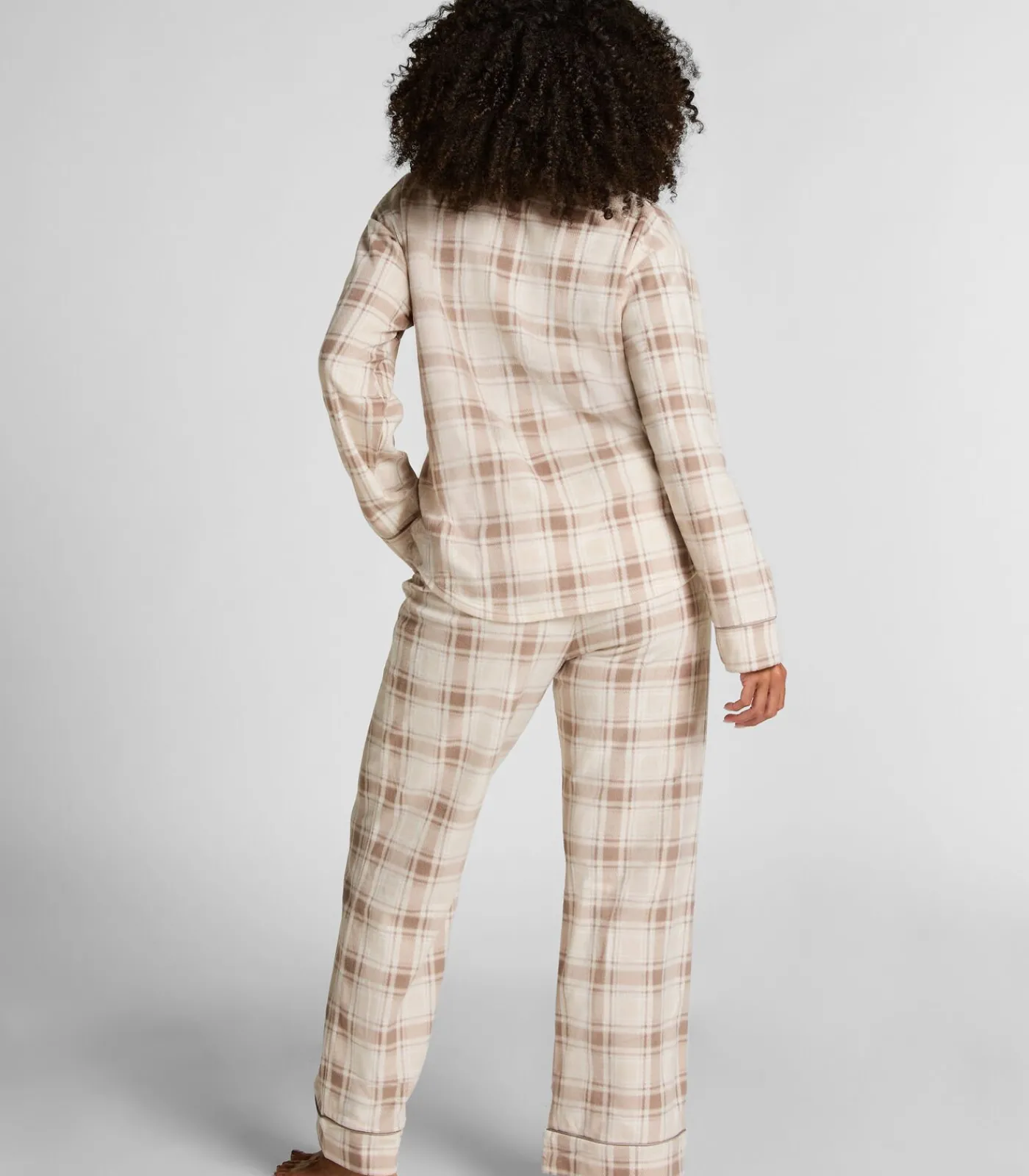 Hunkemöller Polar fleece pyjamaset white Hot