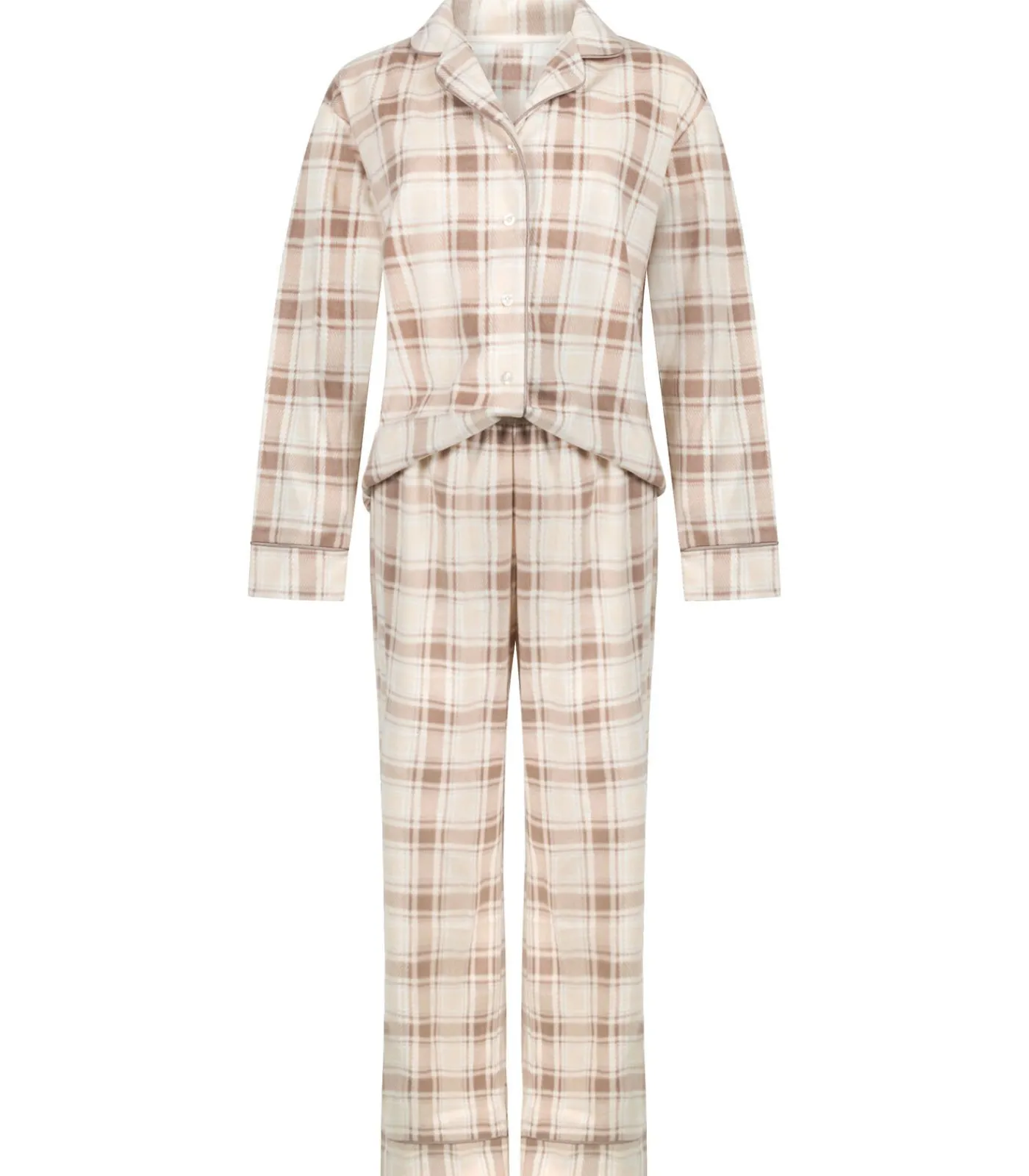 Hunkemöller Polar fleece pyjamaset white Hot