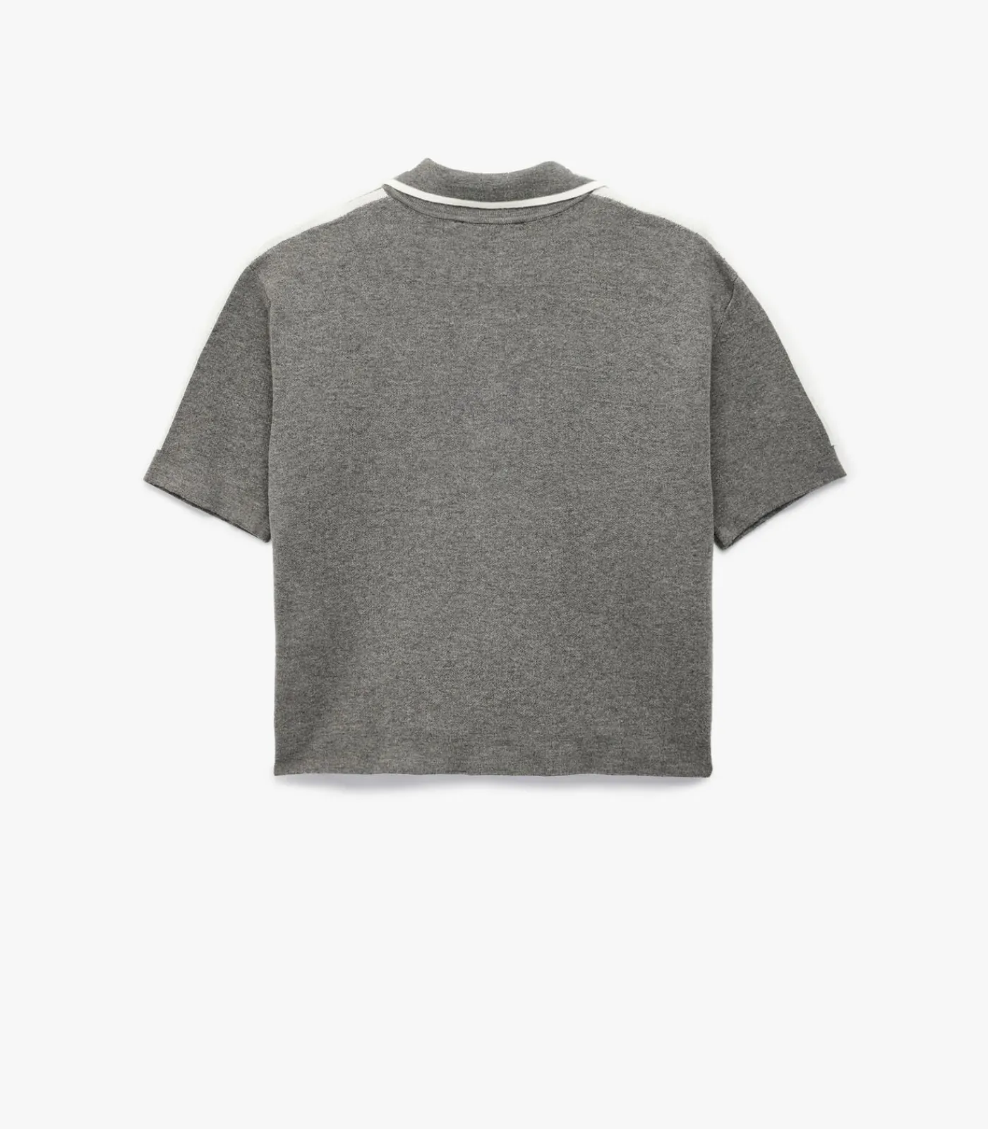 Koton Polo Trui Korte Mouwen Knoopsluiting darkGrey Online