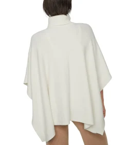 SELMARK Poncho met opstaande kraag PC1 STYLE ADD white Online