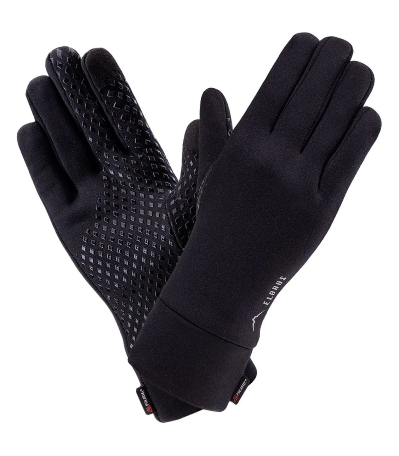 Elbrus PORTE - Handschoenen - Zwart black Best