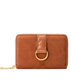 LAURENT DAVID Portefeuille CAMILLE cognac camel Clearance