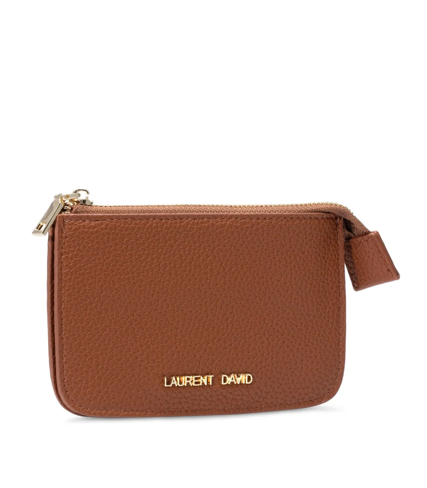 LAURENT DAVID Portefeuille ESTEE cognac camel
