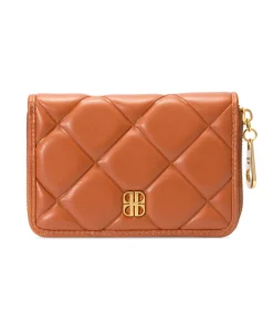 LAURENT DAVID Portefeuille JUNE cognac camel Online