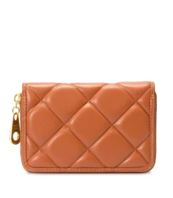 LAURENT DAVID Portefeuille JUNE cognac camel Online