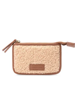 LAURENT DAVID Portefeuille VIOLET taupe Sale