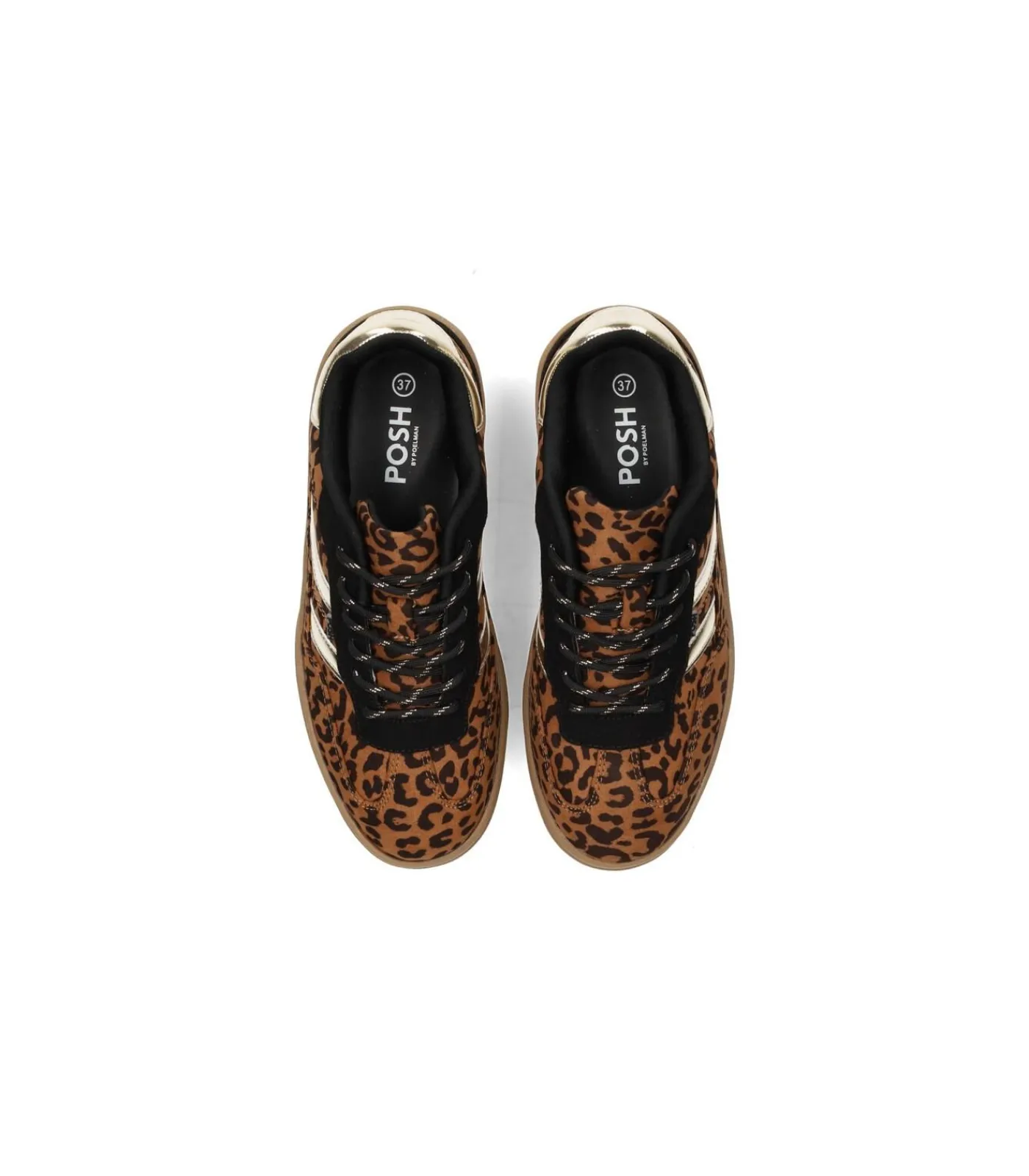 POSH by Poelman BODIE Dames Sneakers brown Clearance