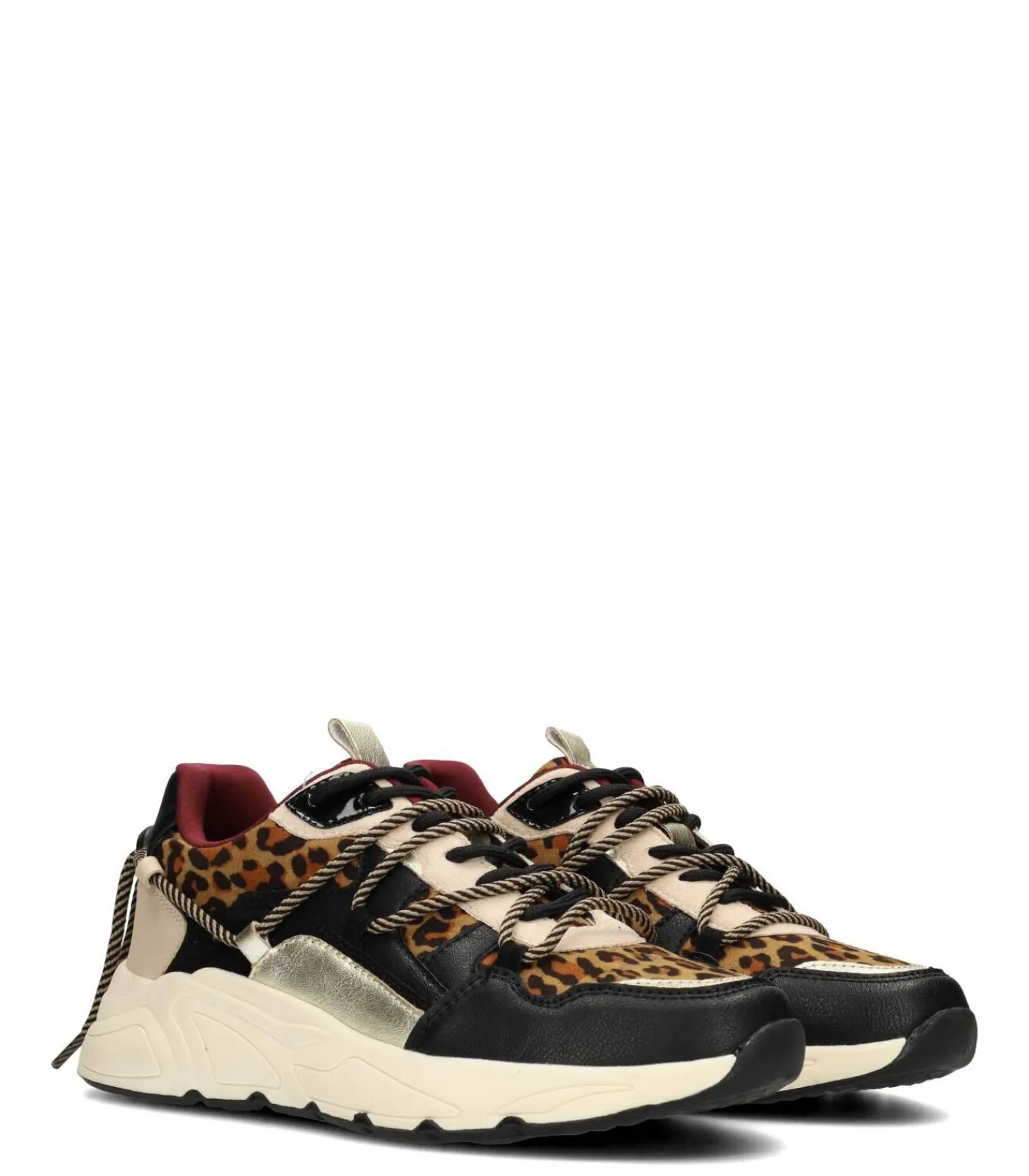 POSH by Poelman CARI Dames Sneakers bordeaux/multicolor Online