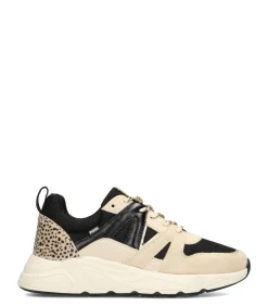 POSH by Poelman Dames CAROCEL Sneakers beige/black/blackMulticolor/multicolor Sale