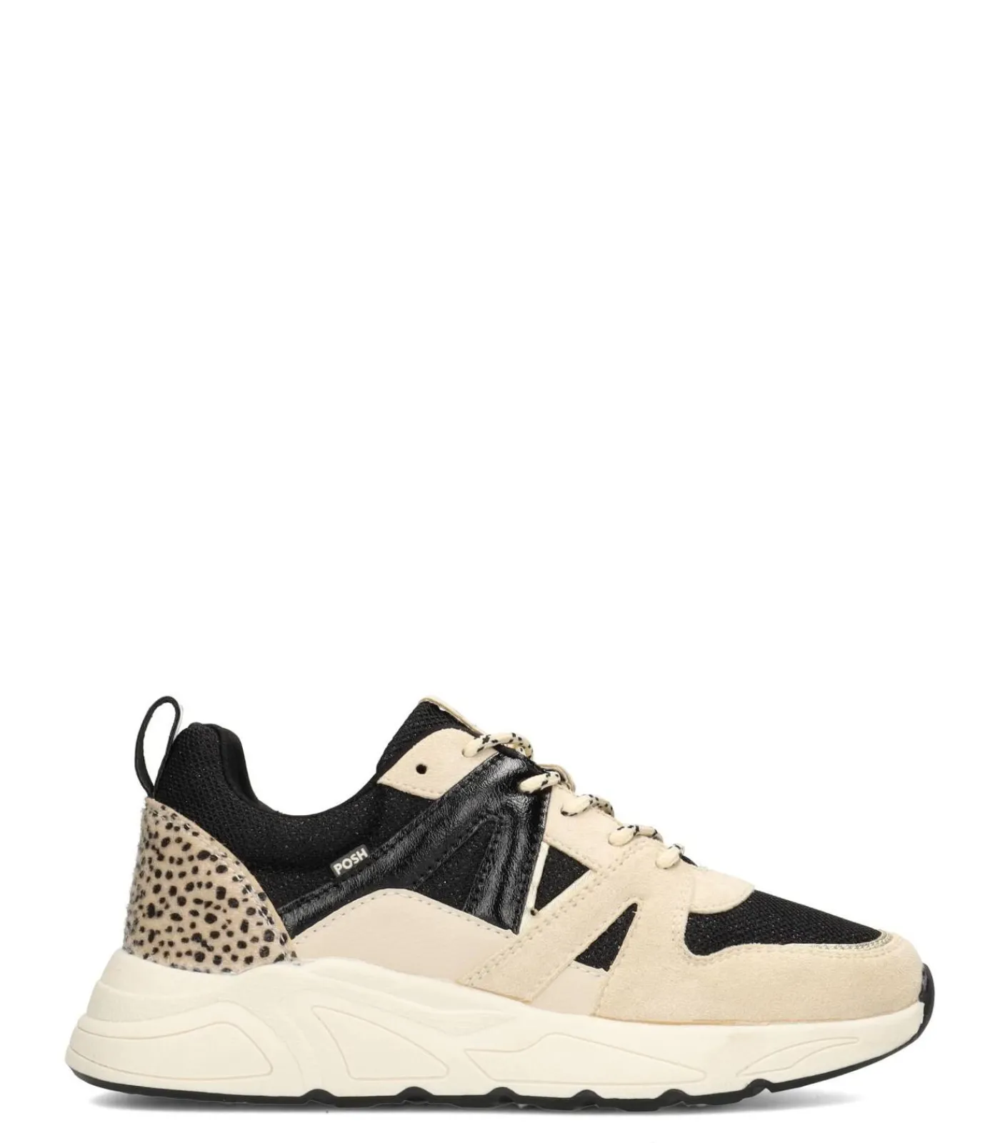POSH by Poelman Dames CAROCEL Sneakers beige/black/blackMulticolor/multicolor Sale