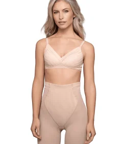 Bye Bra Powermesh Hoge Taille Short beige Clearance