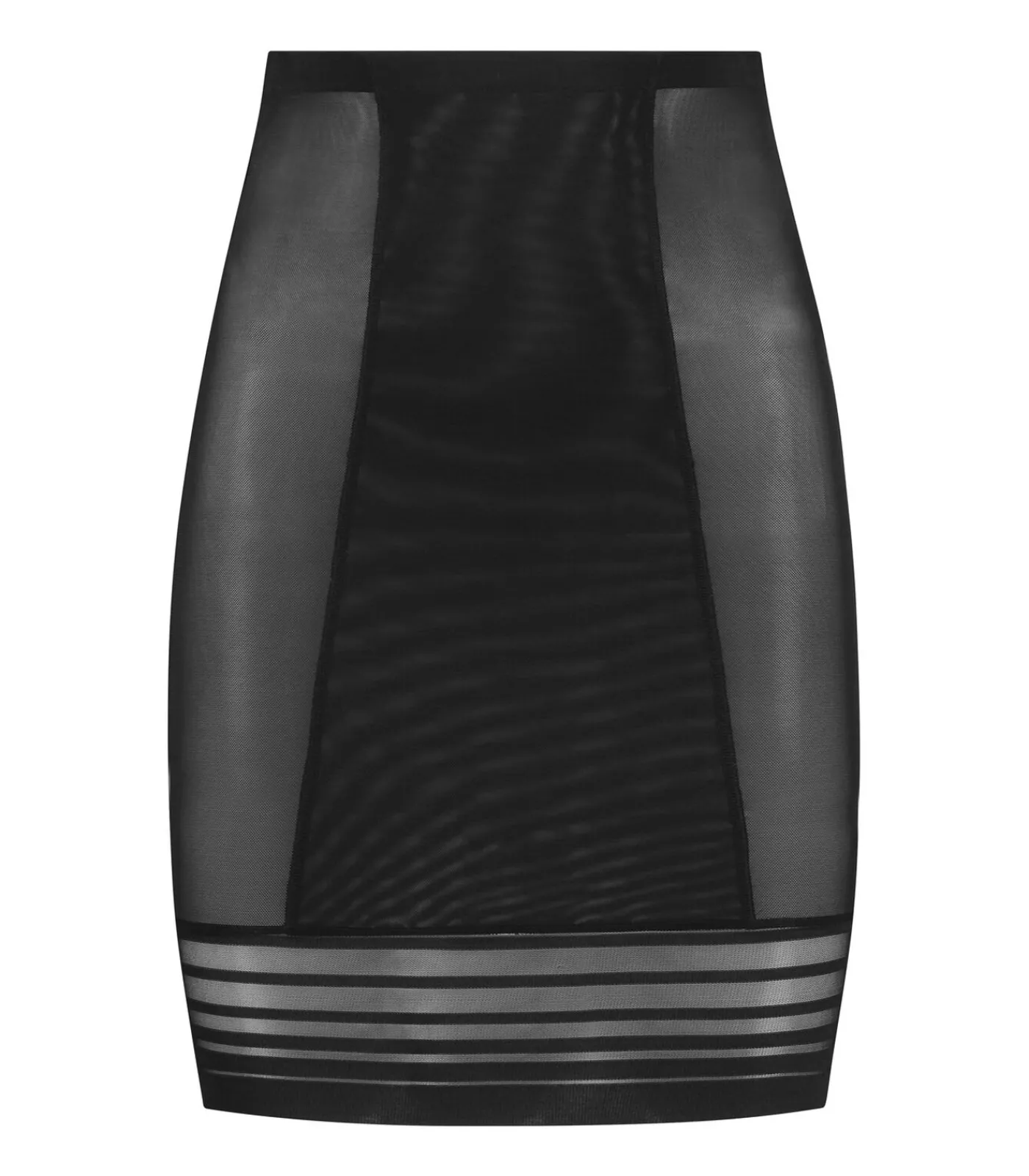 Bye Bra Powermesh Rok Met Hoge Taille black Sale