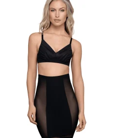 Bye Bra Powermesh Rok Met Hoge Taille black Sale