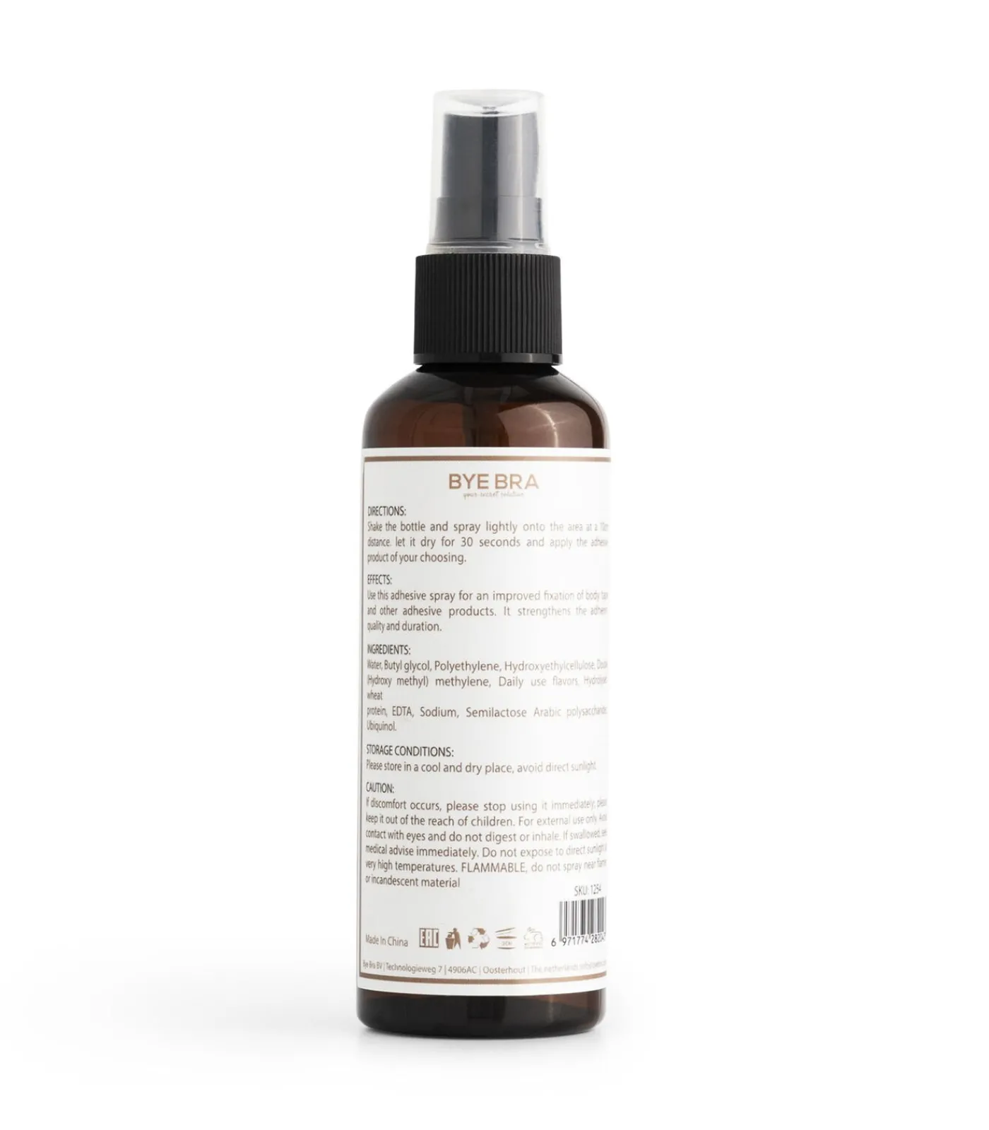 Bye Bra Pre Taping Lijmspray transparent Best