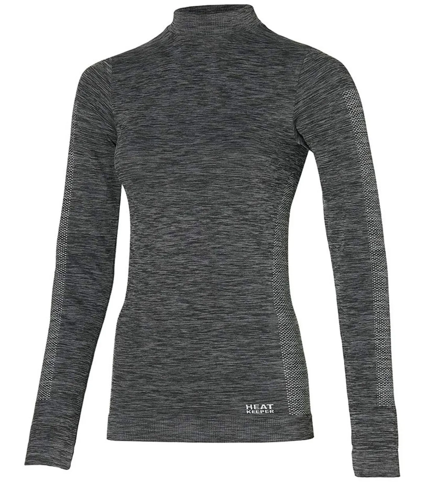 Heatkeeper Premium Thermoshirt Dames met lange mouwen Zwart Melange black Online