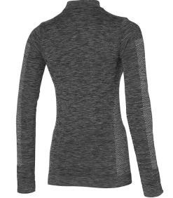 Heatkeeper Premium Thermoshirt Dames met lange mouwen Zwart Melange black Online
