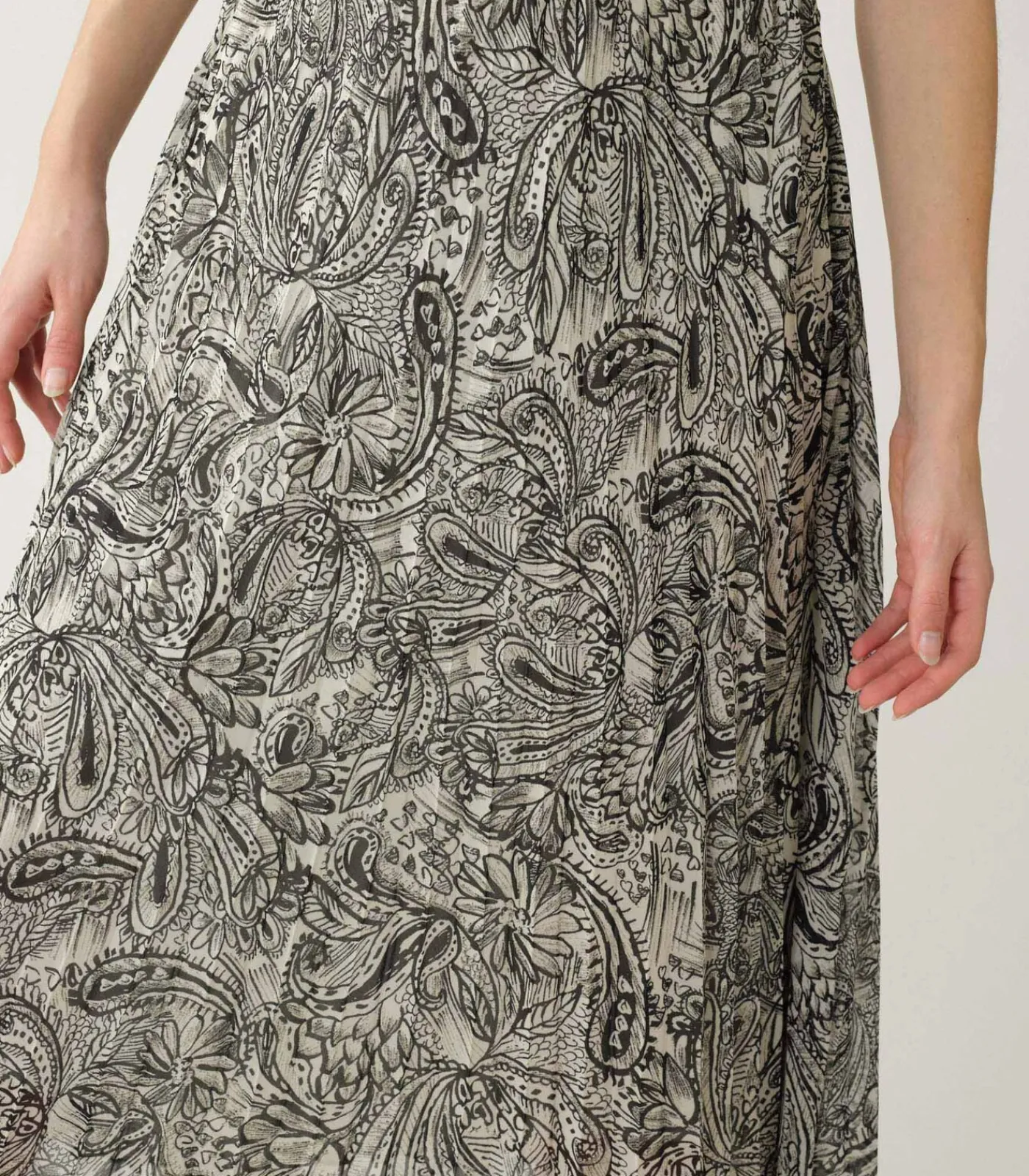 Deeluxe PRIAM - Priam voile midi rok black Sale