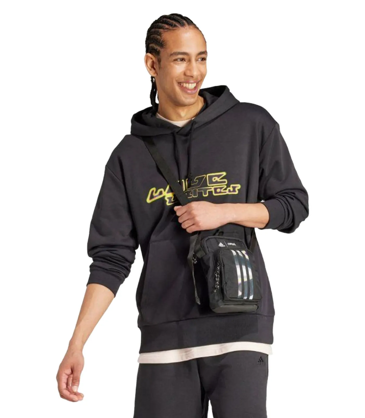 Adidas PRIDE - Crossbody Zak - Zwart black Clearance
