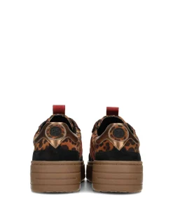 PS Poelman ANEMONE Dames Sneakers black/blackMulticolor/multicolor/red Sale